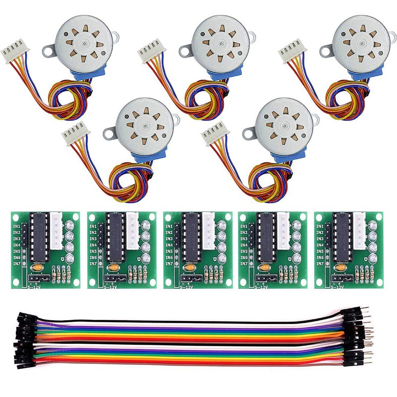 28Byj-48 - 5set ULN2003 28BYJ-48 5V Motor Stepper