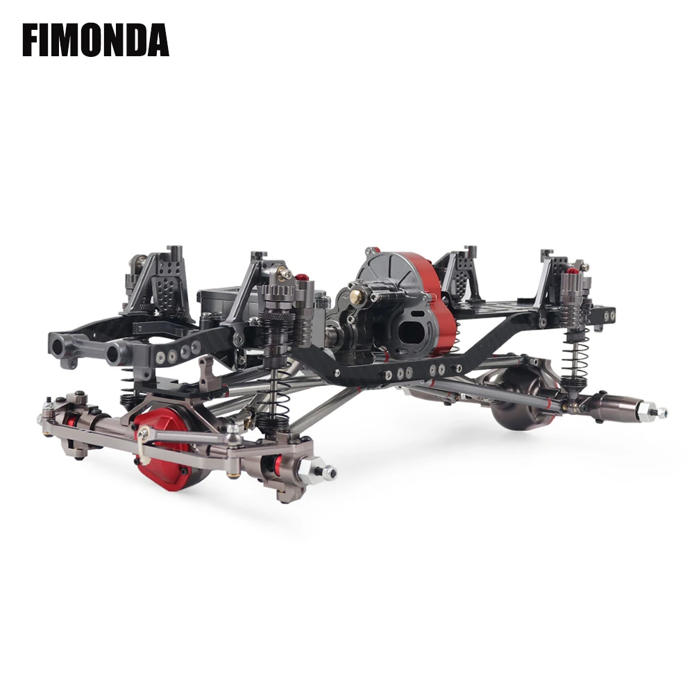 Robot Car Kit - FIMONDA 1/10 RC Crawler Sasis Logam