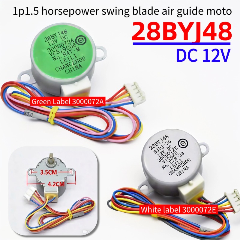 Dc Motor 12V - Motor Stepper DC 12V 28BYJ48 untuk
