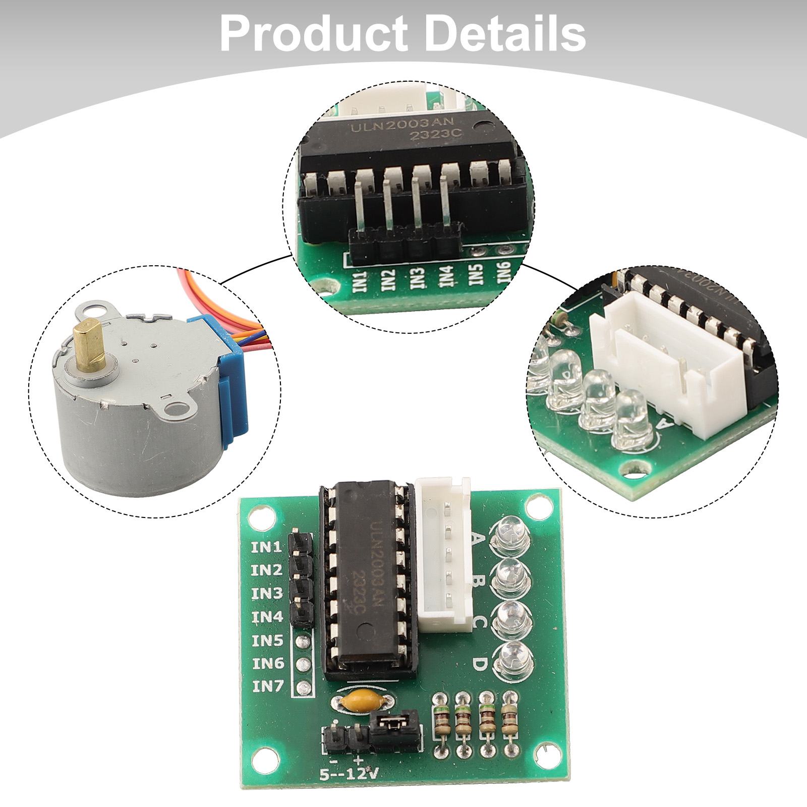 28Byj-48 - Motor Stepper 4 Fase 5V 28BYJ-48
