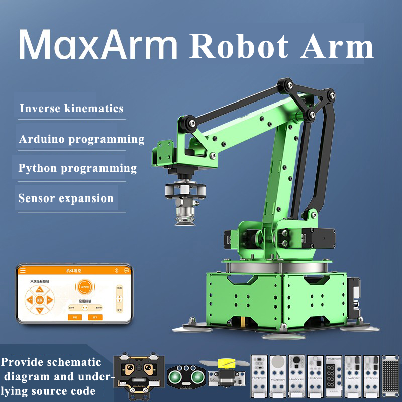 Robot Arm Kit - Hiwonder lengan Robot sumbu MaxArm sumber