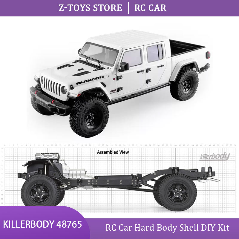 Robot Car Kit - 1/10 Killerbody 48765 Kit DIY Cangkang
