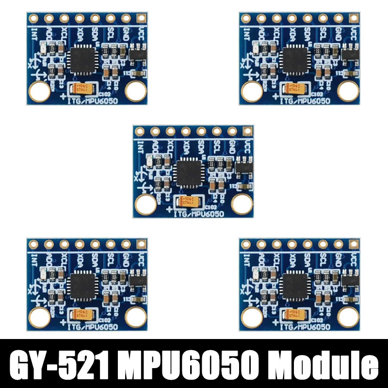 Accelerometer Mpu6050 - 1/5/10 Buah GY-521 MPU6050 Modul Akselerometer