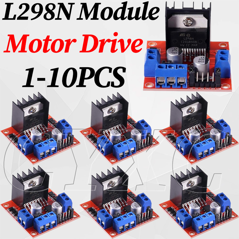 Motor Driver L298N - 1-10 Buah L298N Papan Pengontrol Driver