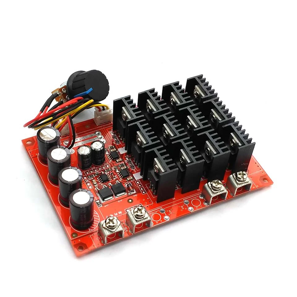 Motor Driver Module - 10-50v 60A DC Motor pengendali kecepatan