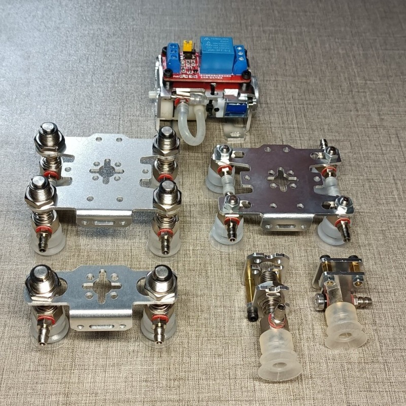 Robot Gripper Claw - Robot Arm Penghisap Vakum dengan Relay
