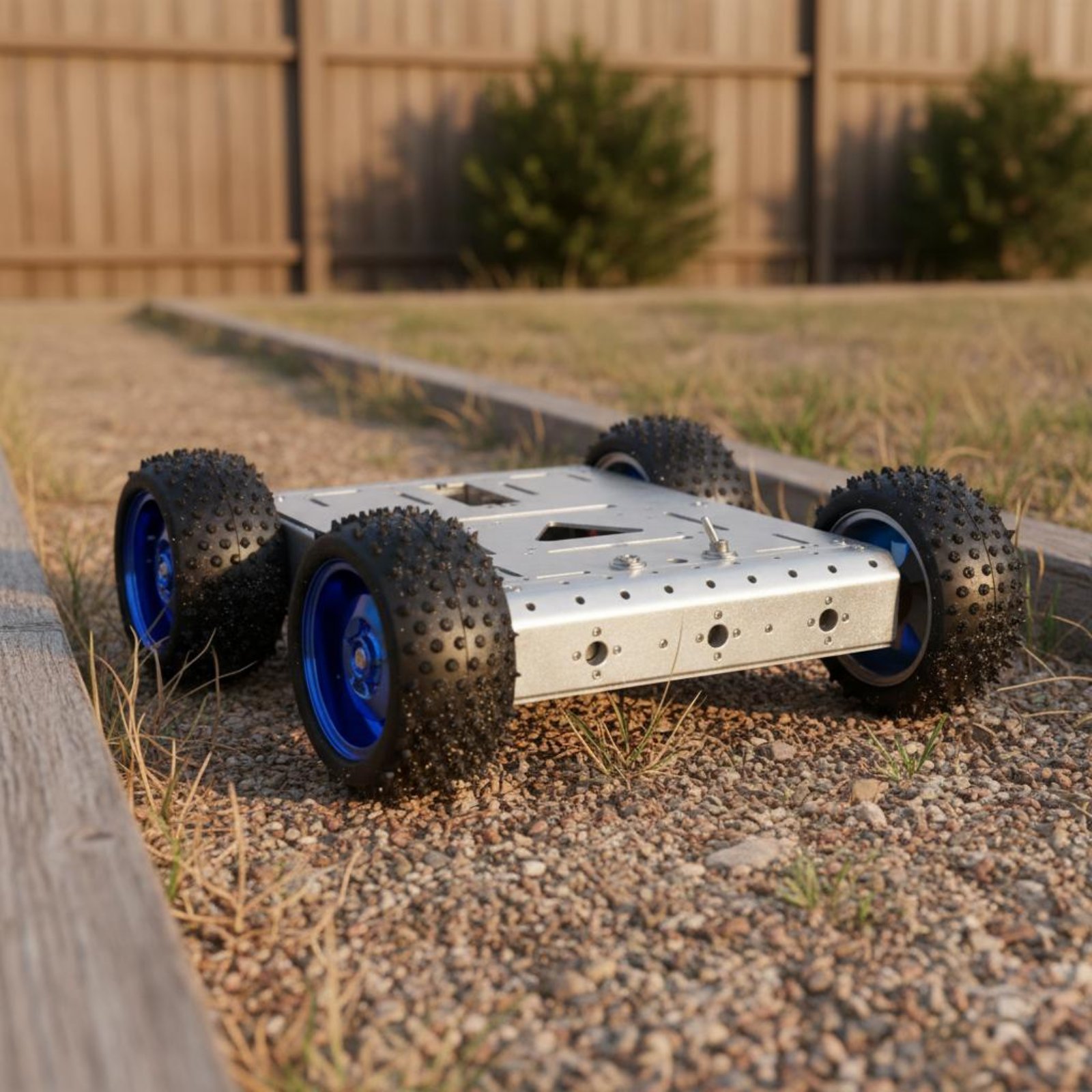 Robot Chassis - Sasis Mobil Pintar 4WD Kapasitas Beban