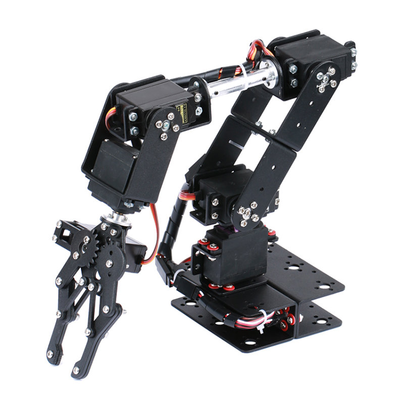 Robot Arm Kit - Mainan Robot uap DIY 6 DOF