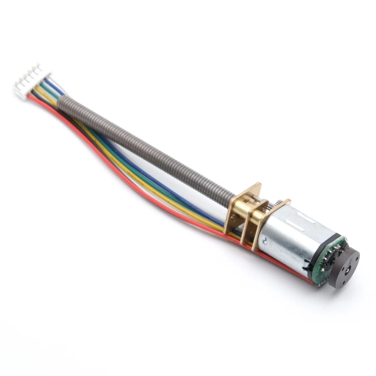 Dc Motor 12V - Motor DC Gear dengan Encoder Shaft