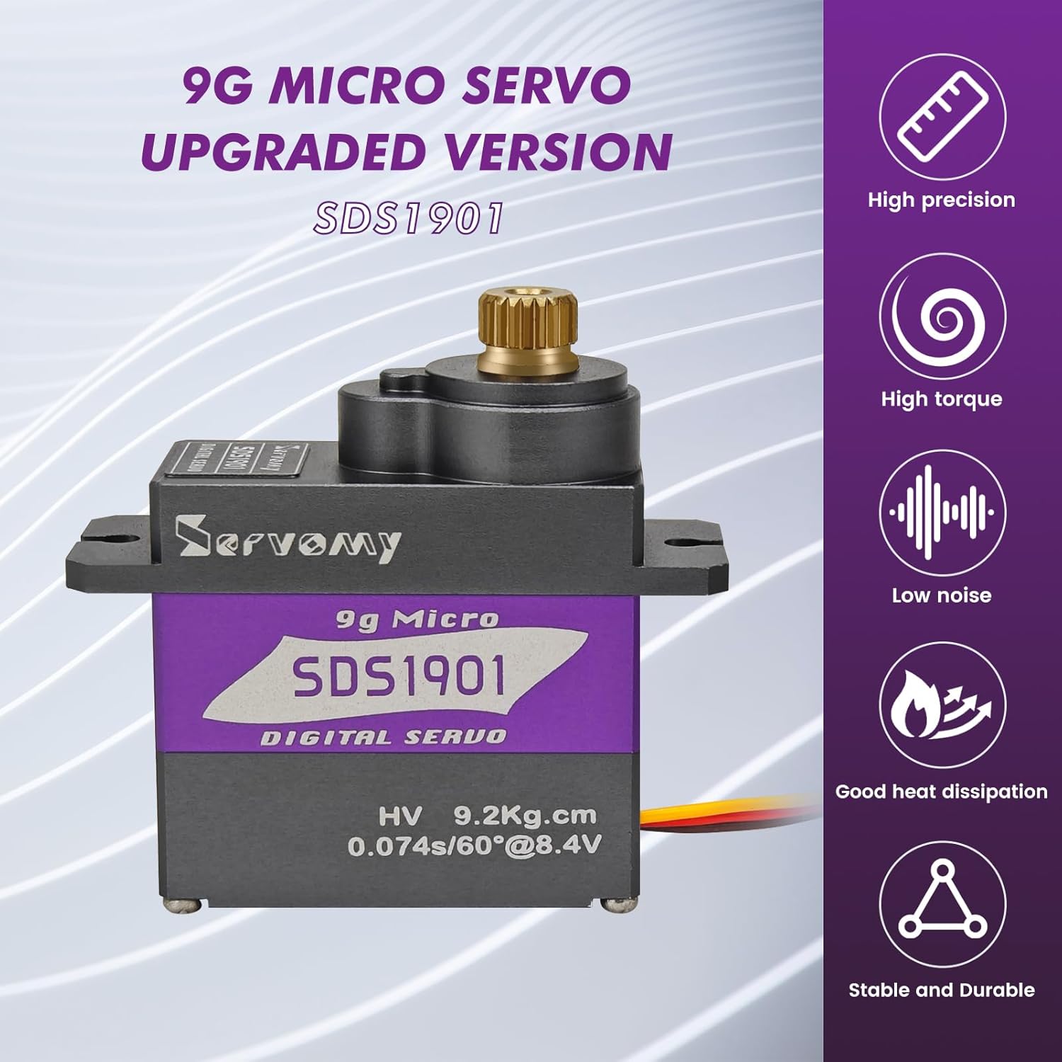 Arduino Robot - SERVOMY-SDS1901 Servo Digital 9G Mikro Tanpa