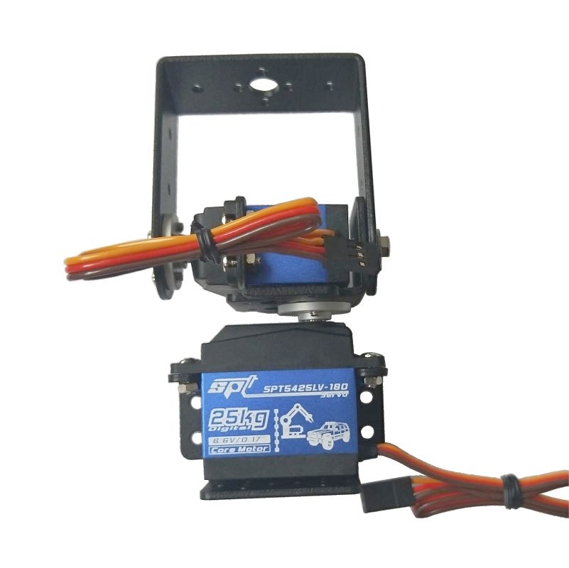 Robot Arm Kit - 2 DOF robotik Pan dan Tilt
