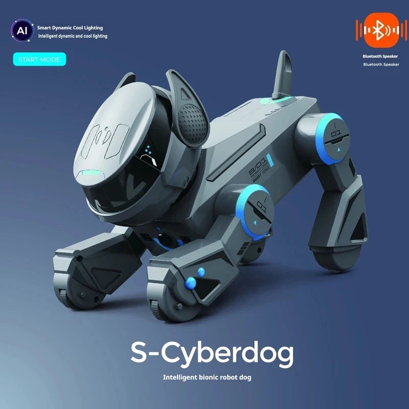 Robot Remote Control - Robot Anjing Pintar AI dengan Kontrol