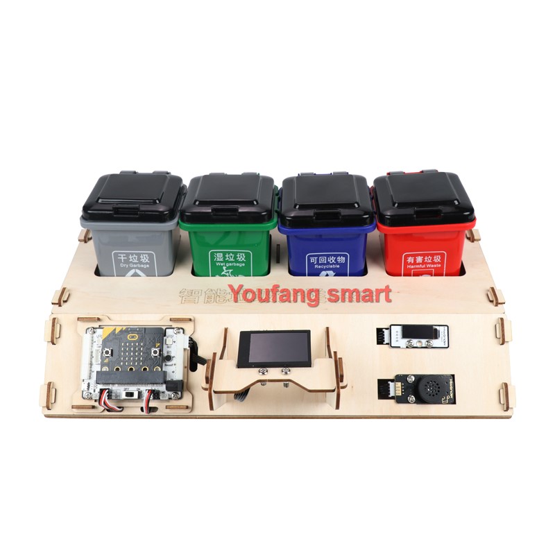 Microbit - Limbah menyortir Kit Robot AI visi