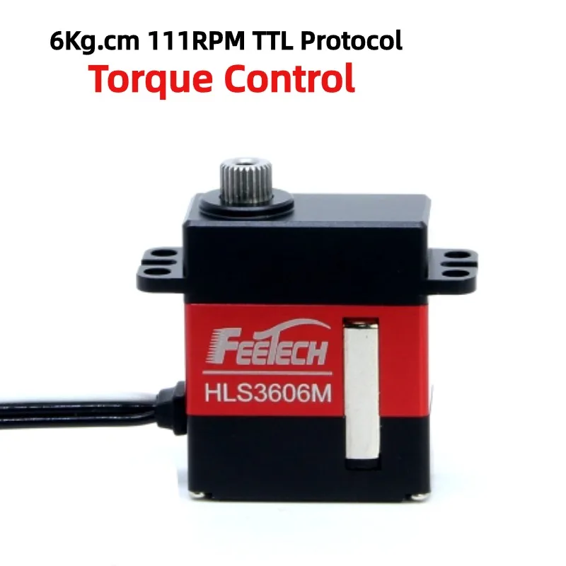Robot Arm Metal - 6Kg.cm Peningkatan Kontrol Torsi Encoder Magnetik
