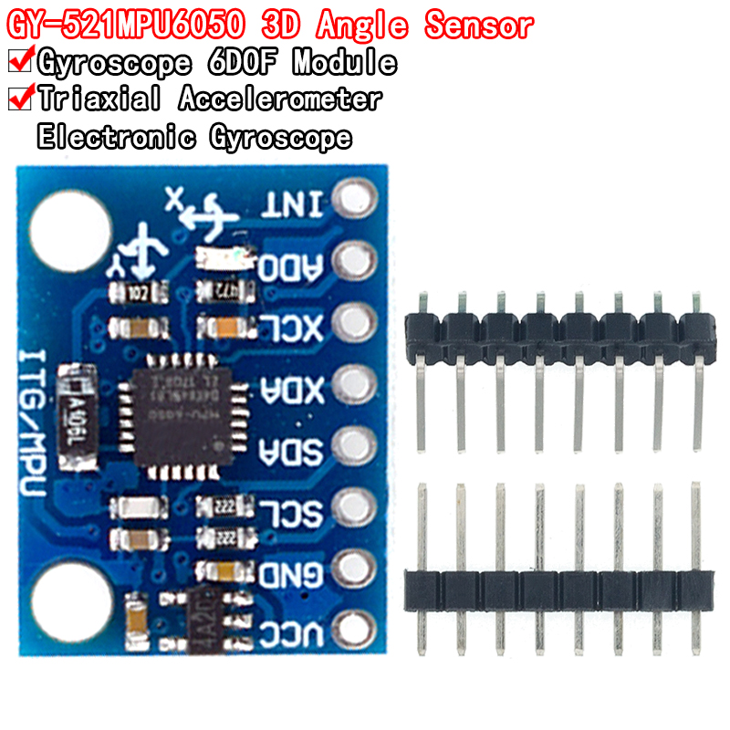1Set IIC I2C GY-521 MPU-6050 M - Accelerometer Mpu6050 ulasan dan harga