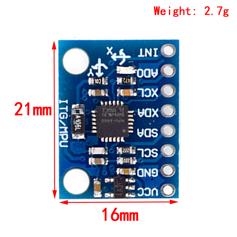 1Set IIC I2C GY-521 MPU-6050 M - Accelerometer Mpu6050 ulasan dan harga