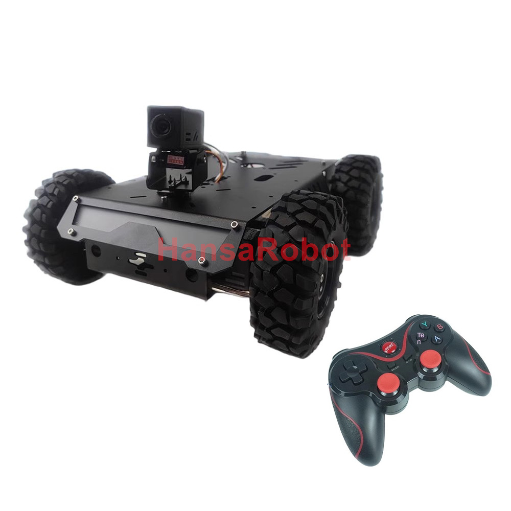 Aplikasi WiFi Nirkabel 4G RC V - Tracked Robot Chassis ulasan dan harga