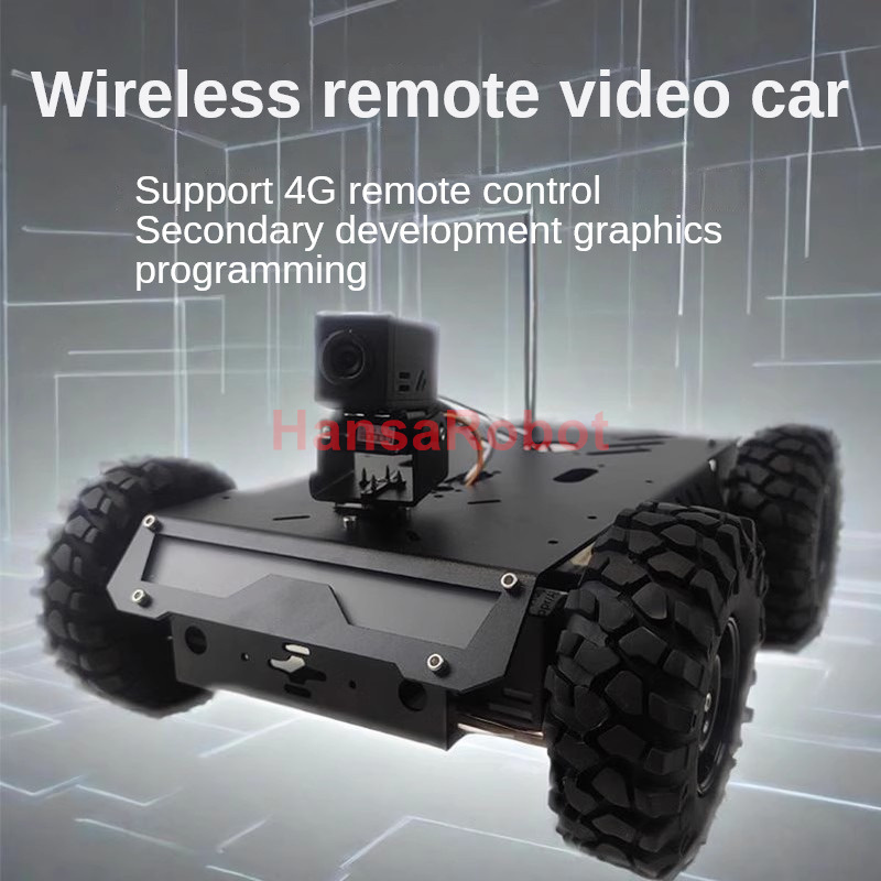 Aplikasi WiFi Nirkabel 4G RC V - Tracked Robot Chassis ulasan dan harga