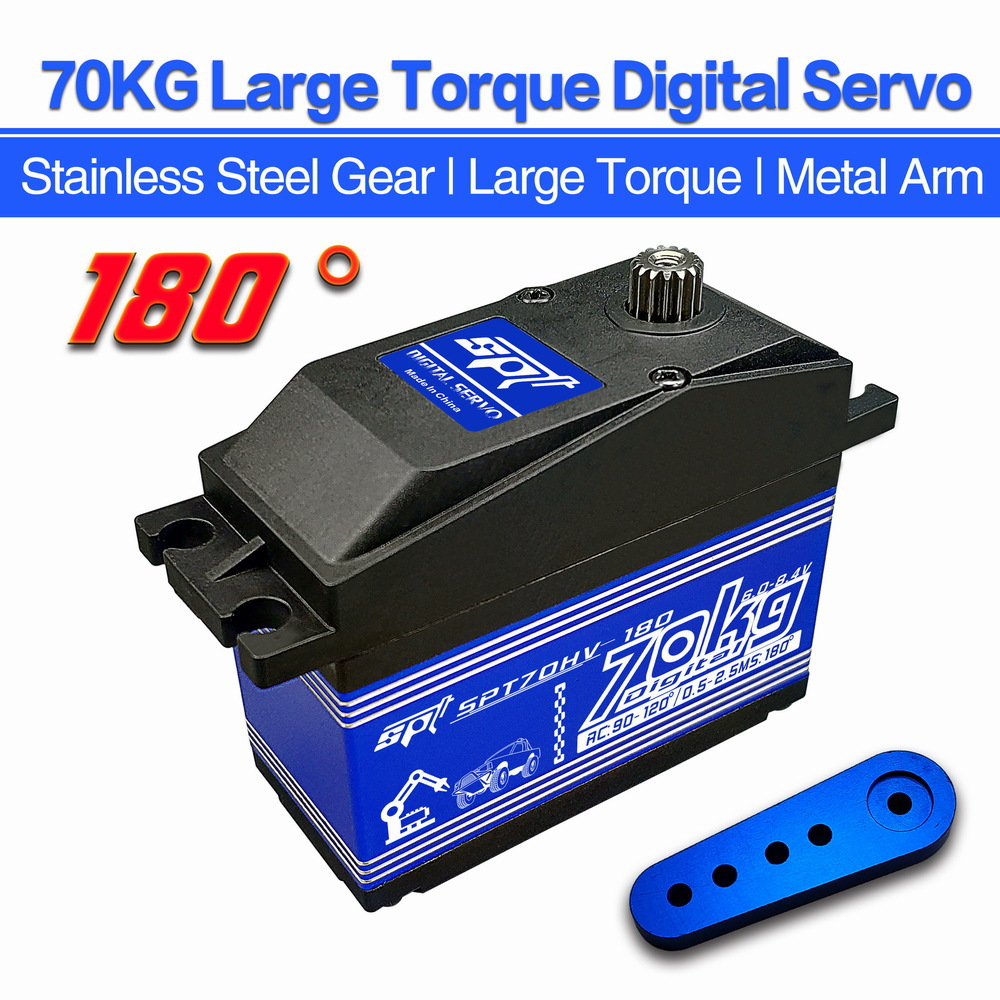 SPT70HV 70Kg Servo Digital Met - Robot Arm Metal ulasan dan harga