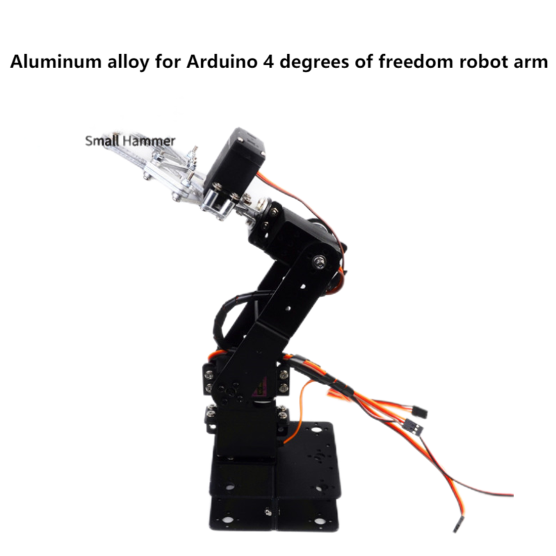 MG996 4 Dof Lengan Mekanis Tan - Robot Arm Metal ulasan dan harga