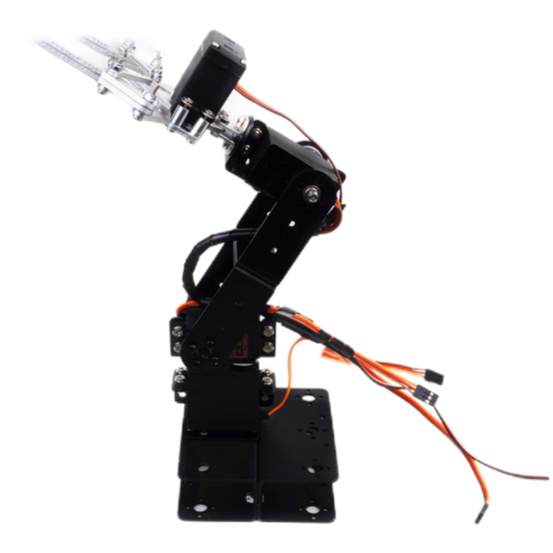 MG996 4 Dof Lengan Mekanis Tan - Robot Arm Metal ulasan dan harga