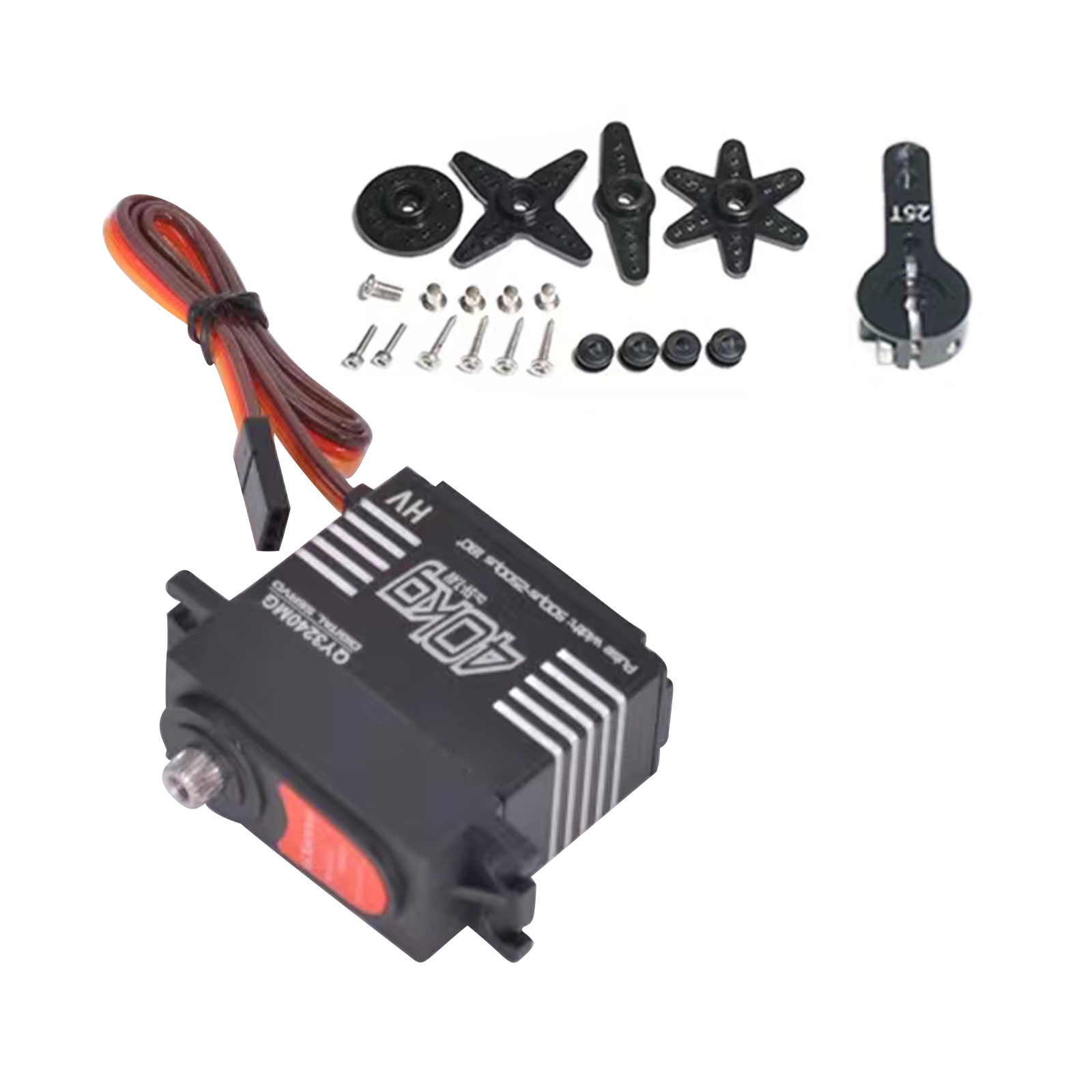 Servo Digital 40KG Tahan Air T - Robot Arm Metal ulasan dan harga