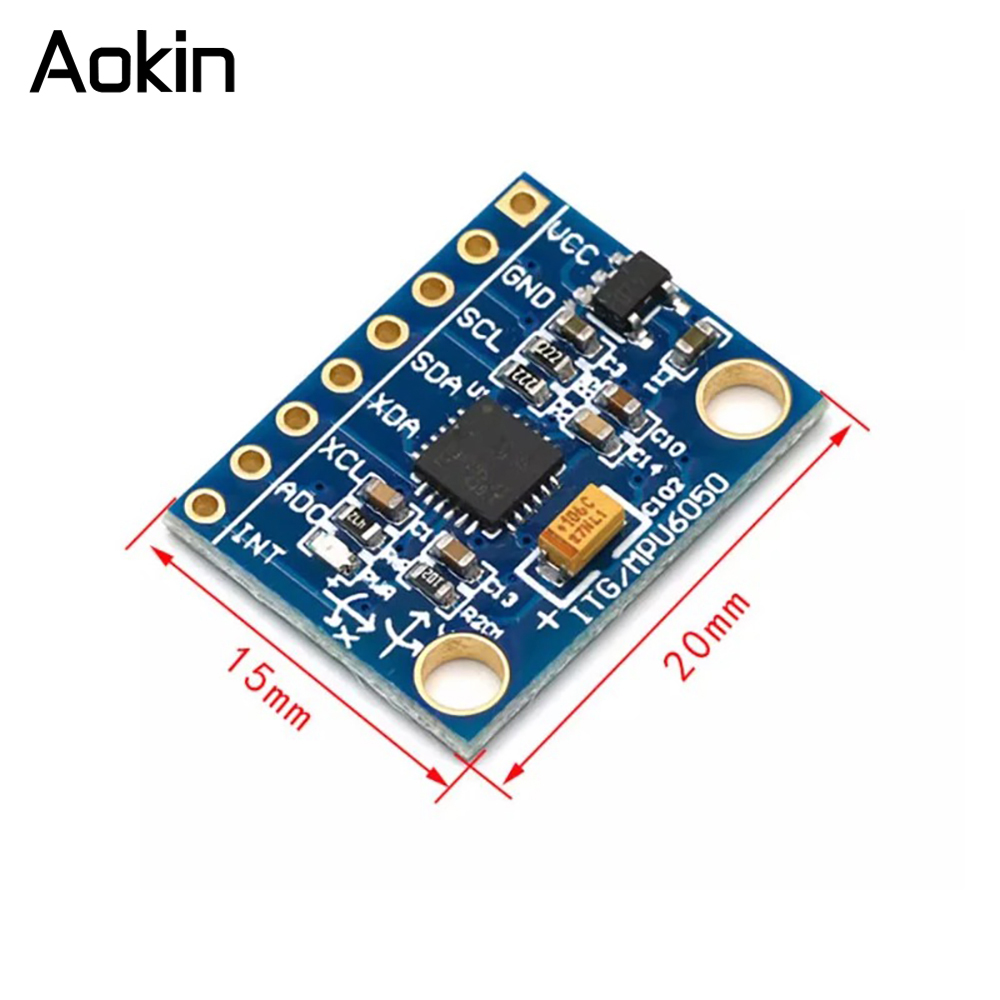 1/5/10 Buah GY521 GY-521 MPU60 - Accelerometer Mpu6050 ulasan dan harga