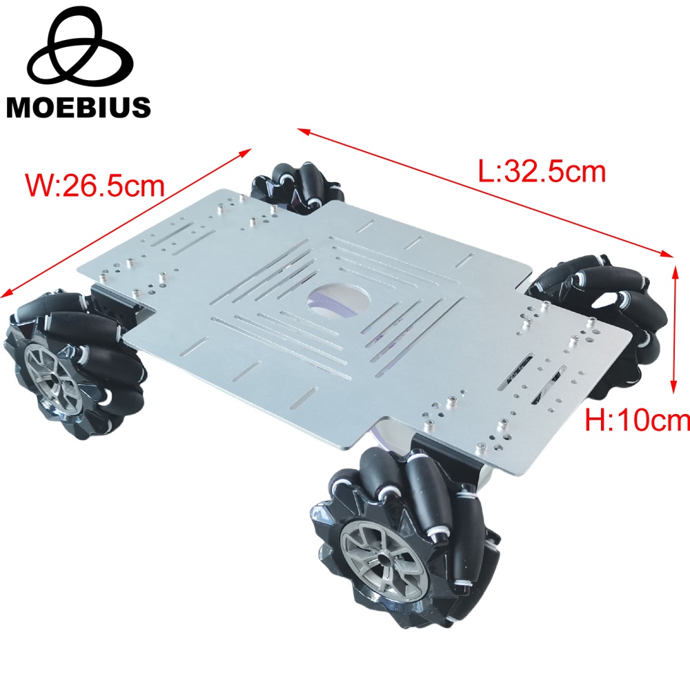 Kit Mobil Robot Roda Mecanum 4 - Robot Arm Kit ulasan dan harga