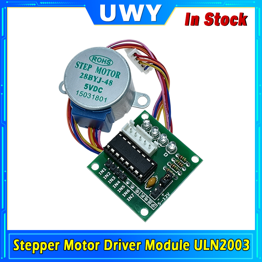 1 set Motor Stepper Mini 4 Fas - 28Byj-48 ulasan dan harga
