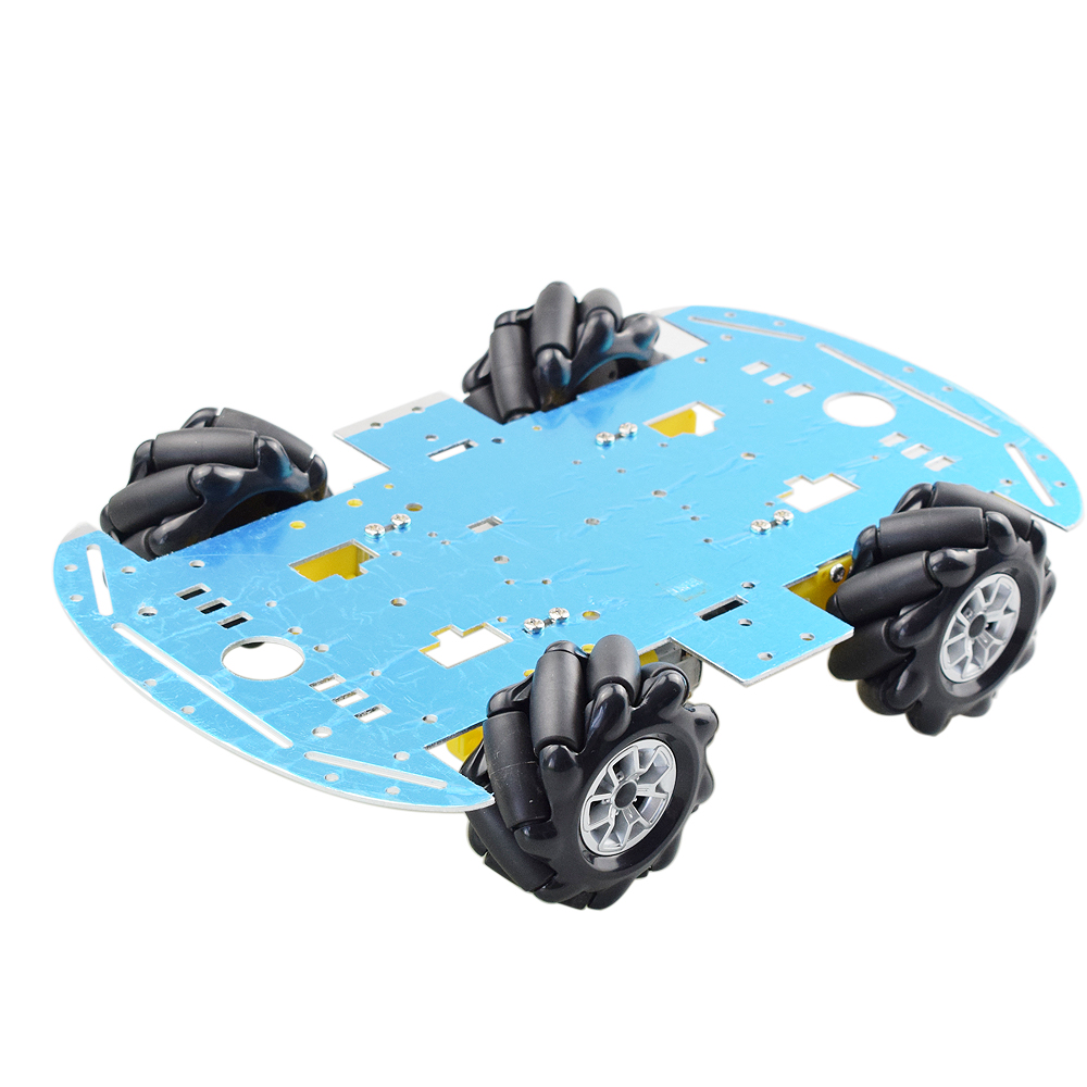 Kit Sasis Mobil Robot Omni Rod - Omni Wheel ulasan dan harga