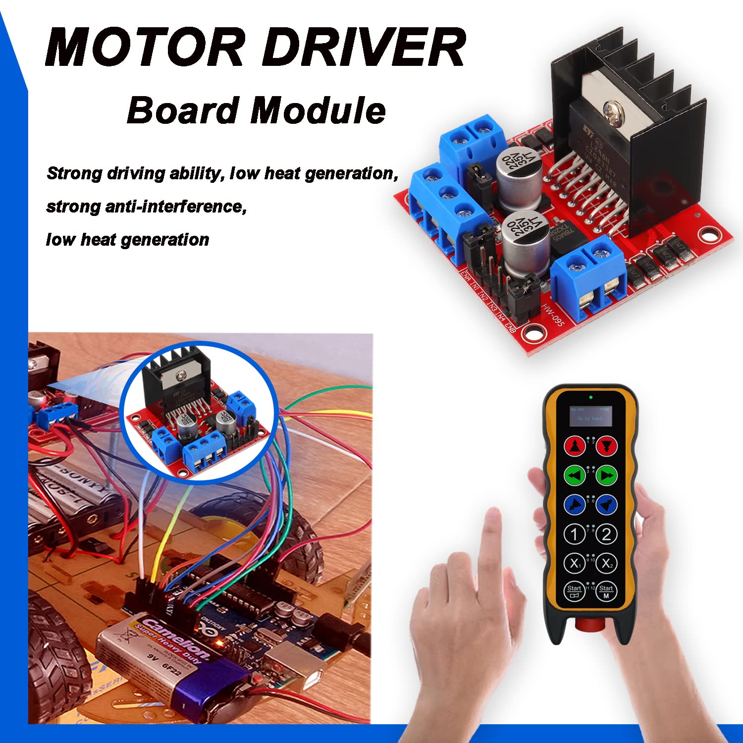 L298N papan pengontrol Drive M - Motor Driver L298N ulasan dan harga