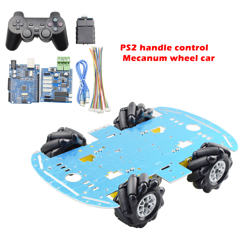 Kit Sasis Mobil Robot Omni Rod - Omni Wheel ulasan dan harga