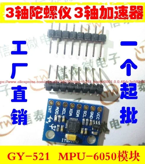 GY-521 MPU-6050 MPU6050 Modul  - Accelerometer Mpu6050 ulasan dan harga