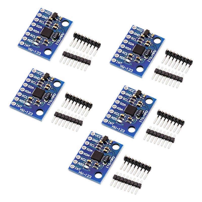 5 Buah Modul Giroskop Akselero - Accelerometer Mpu6050 ulasan dan harga