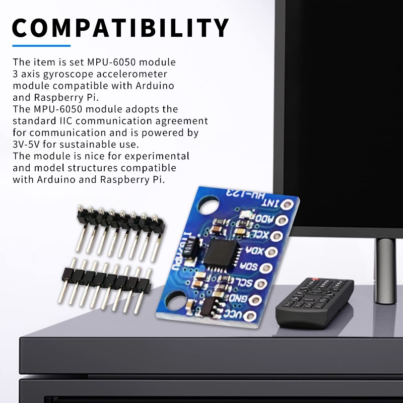 5 Buah Modul Giroskop Akselero - Accelerometer Mpu6050 ulasan dan harga