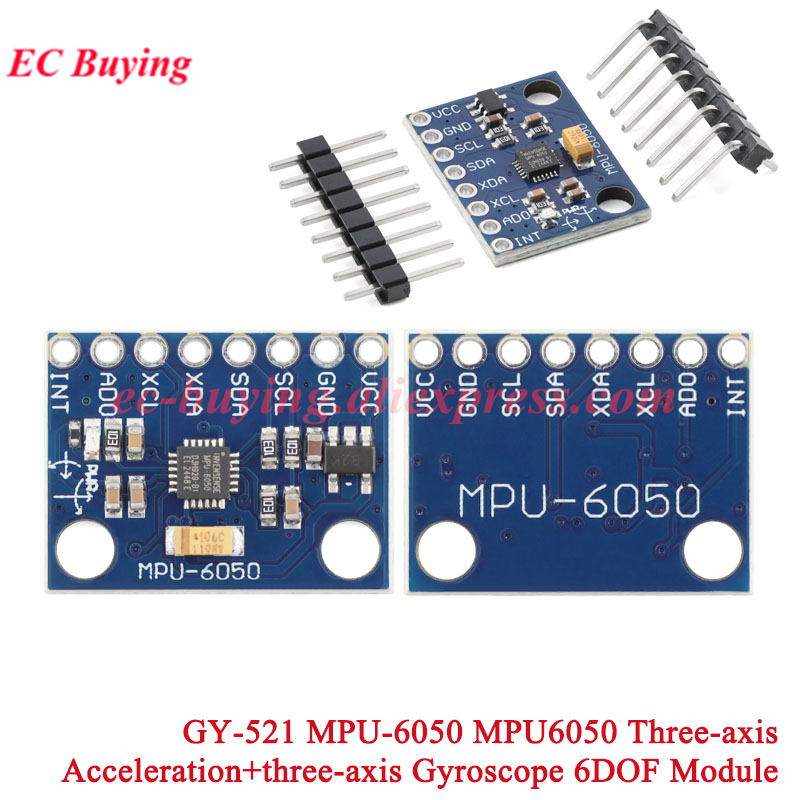 1-10 Buah GY-521 MPU-6050 MPU6 - Accelerometer Mpu6050 ulasan dan harga