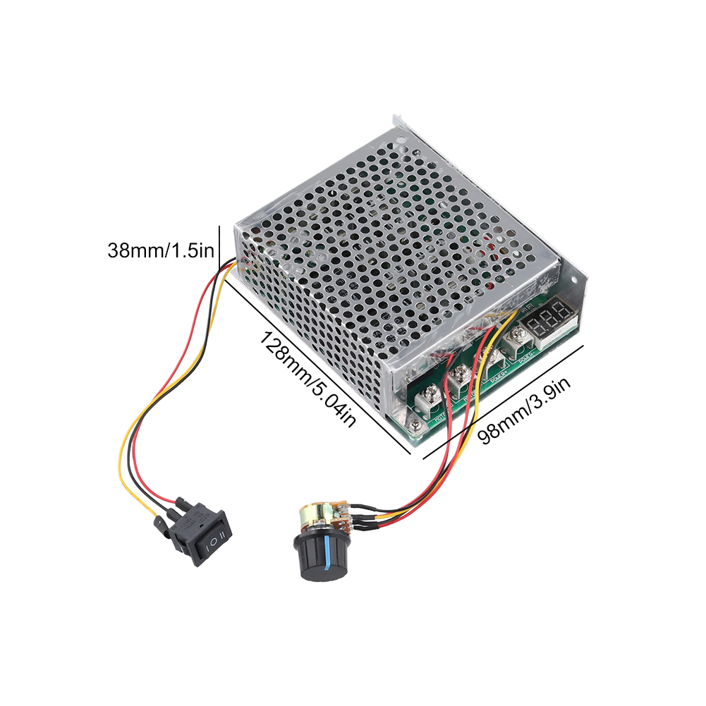 Pengontrol Kecepatan Motor DC  - Motor Driver Module ulasan dan harga