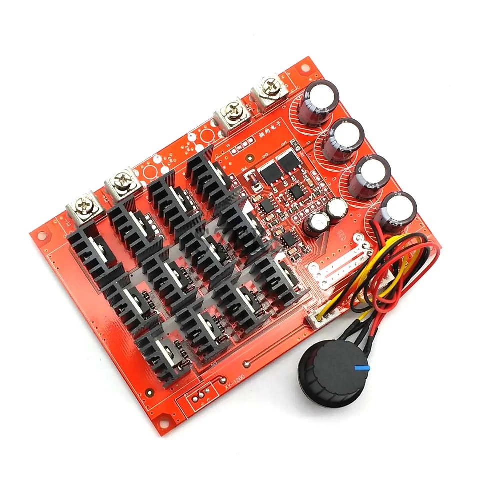 10-50v 60A DC Motor pengendali - Motor Driver Module ulasan dan harga
