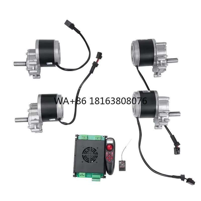 Kit Motor Gigi Sikat 4WD 24V 2 - Robotics Kit ulasan dan harga