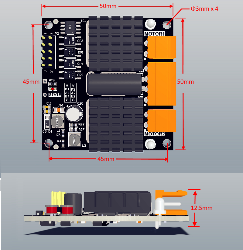 Arduino 24V Motor Driver Board - Motor Driver L298N ulasan dan harga