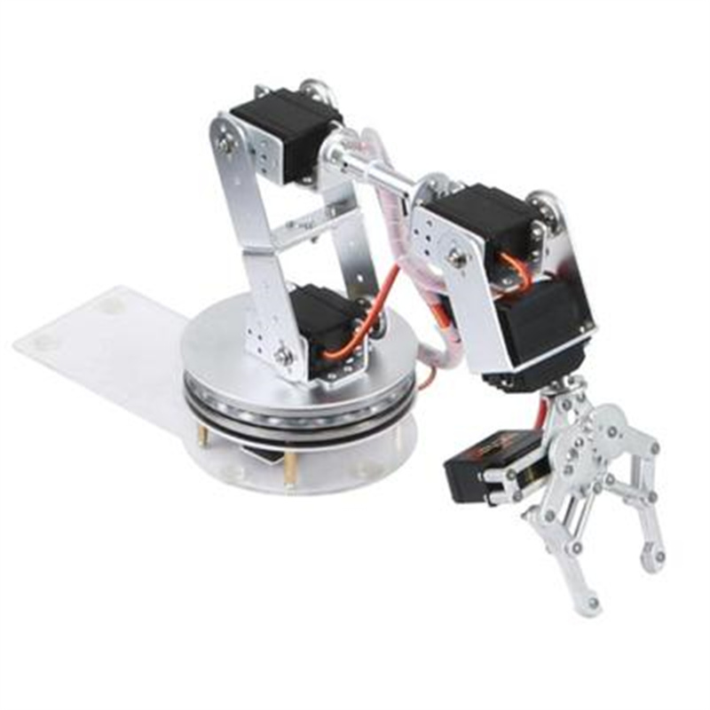 Lengan Robot Perak 6 DOF denga - Robot Arm Kit ulasan dan harga
