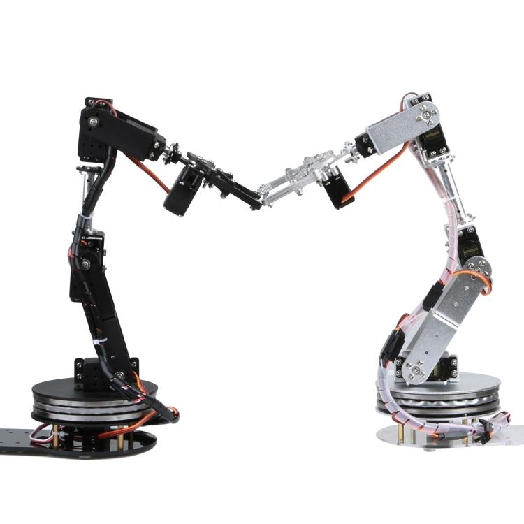 Lengan Robot Perak 6 DOF denga - Robot Arm Kit ulasan dan harga