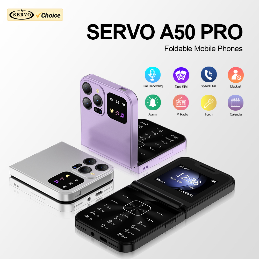 SERVO A50 PRO ponsel Flip, tel - Servo Pan Tilt ulasan dan harga