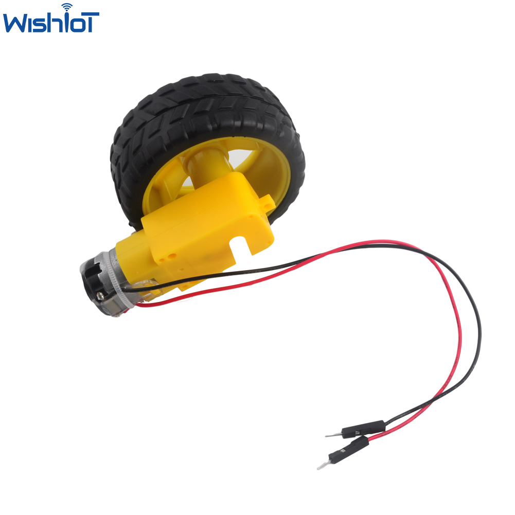 DC3-6V 1:48 Gearbox TT Motor P - Arduino Robot ulasan dan harga
