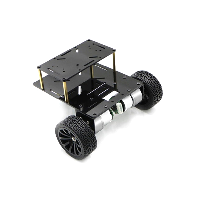 Mobil Robot 3WD dengan Motor D - Tracked Robot Chassis ulasan dan harga