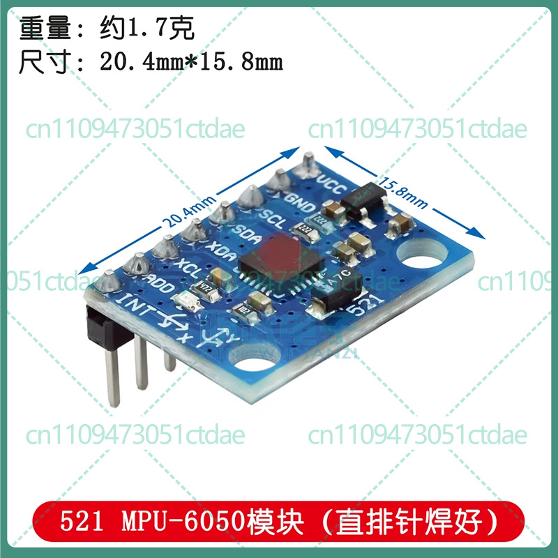 5-25 Buah untuk GY-521 MPU6050 - Accelerometer Mpu6050 ulasan dan harga