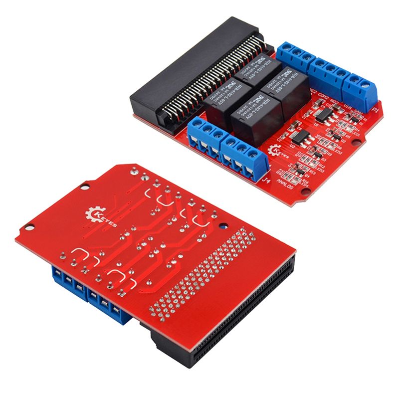 Modul Relay 4 Saluran A64I Mic - Microbit ulasan dan harga