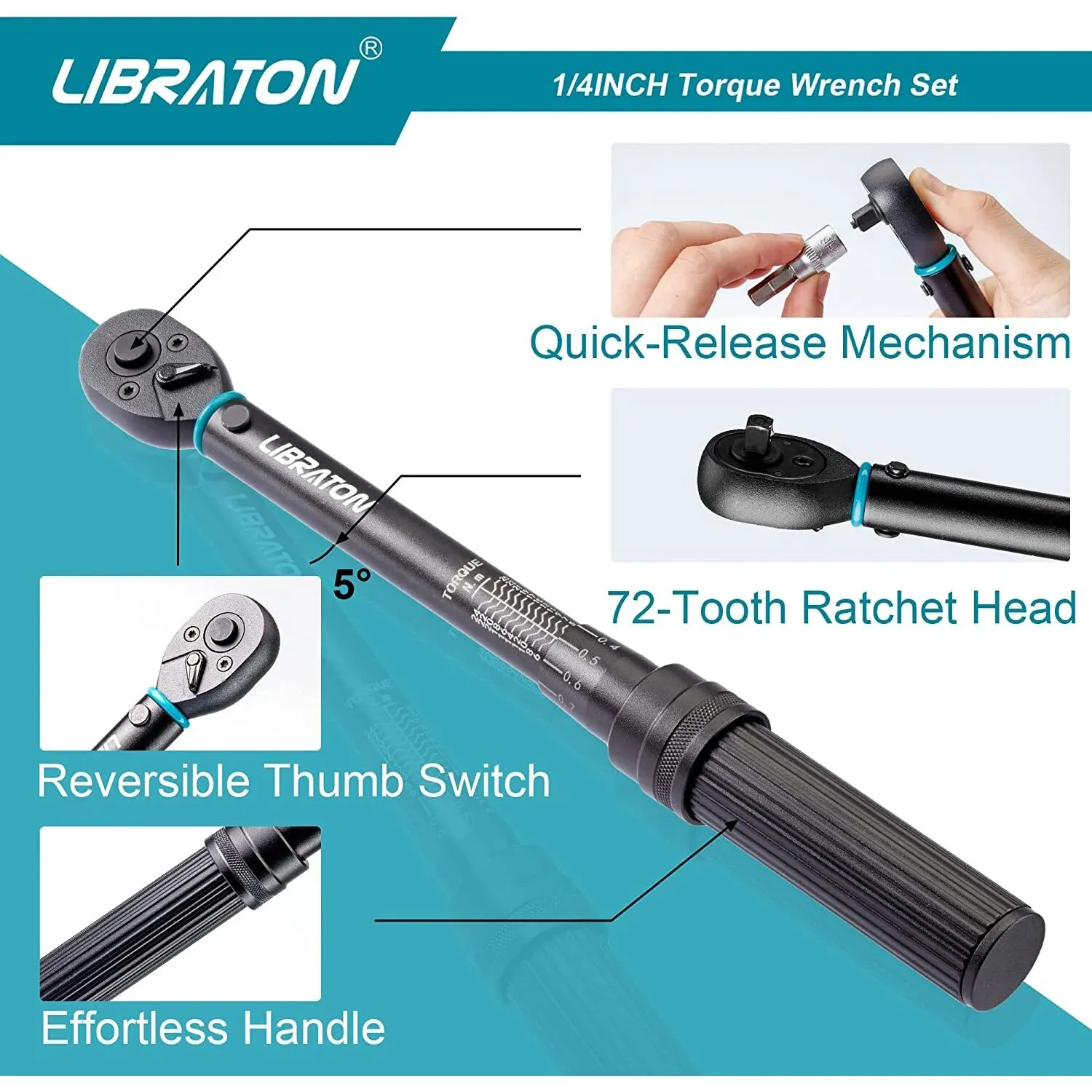 Kunci Torsi Sepeda LIBRATON, 1 - Microbit ulasan dan harga