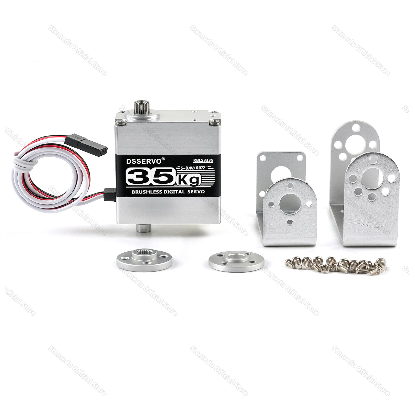 Servo Digital Dual Axis 35KG,  - Robot Arm Metal ulasan dan harga
