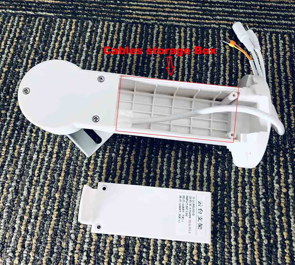 Bracket Kamera IP PTZ 270 °    - Pan Tilt Bracket ulasan dan harga